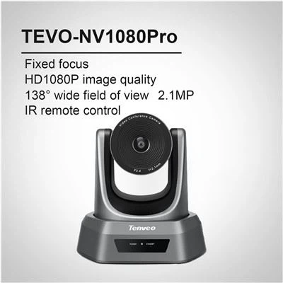 Objektiv s fiksnim fokusom 4 mm USB 2.0 Vmesnik 1080P Full HD videokonferenčna kamera